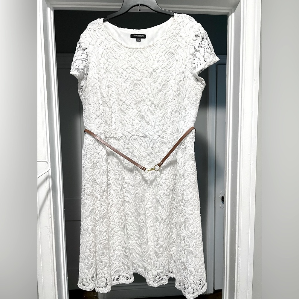Beautiful off White All Lace Dress